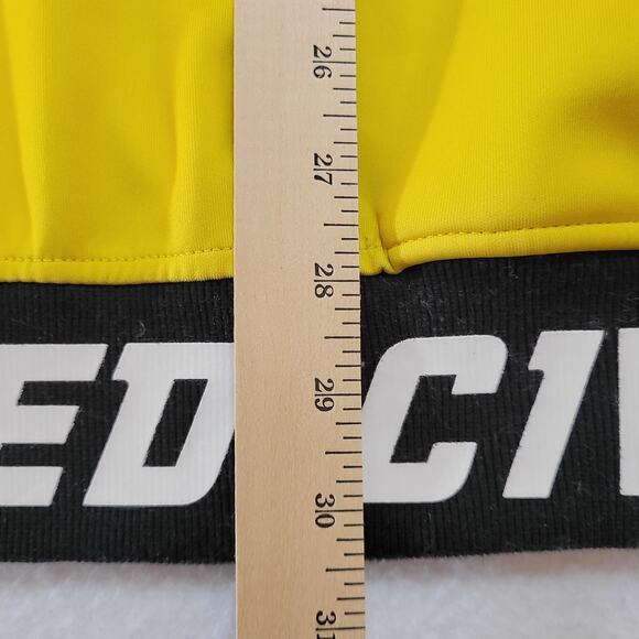 CIVILIZED Men's ROBOT PULLOVER HOODIE ORANGE YELLOW SIZE 2X Streetwear Skater - Picture 4 of 9